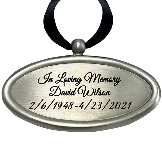 Engraved Memorial Tag